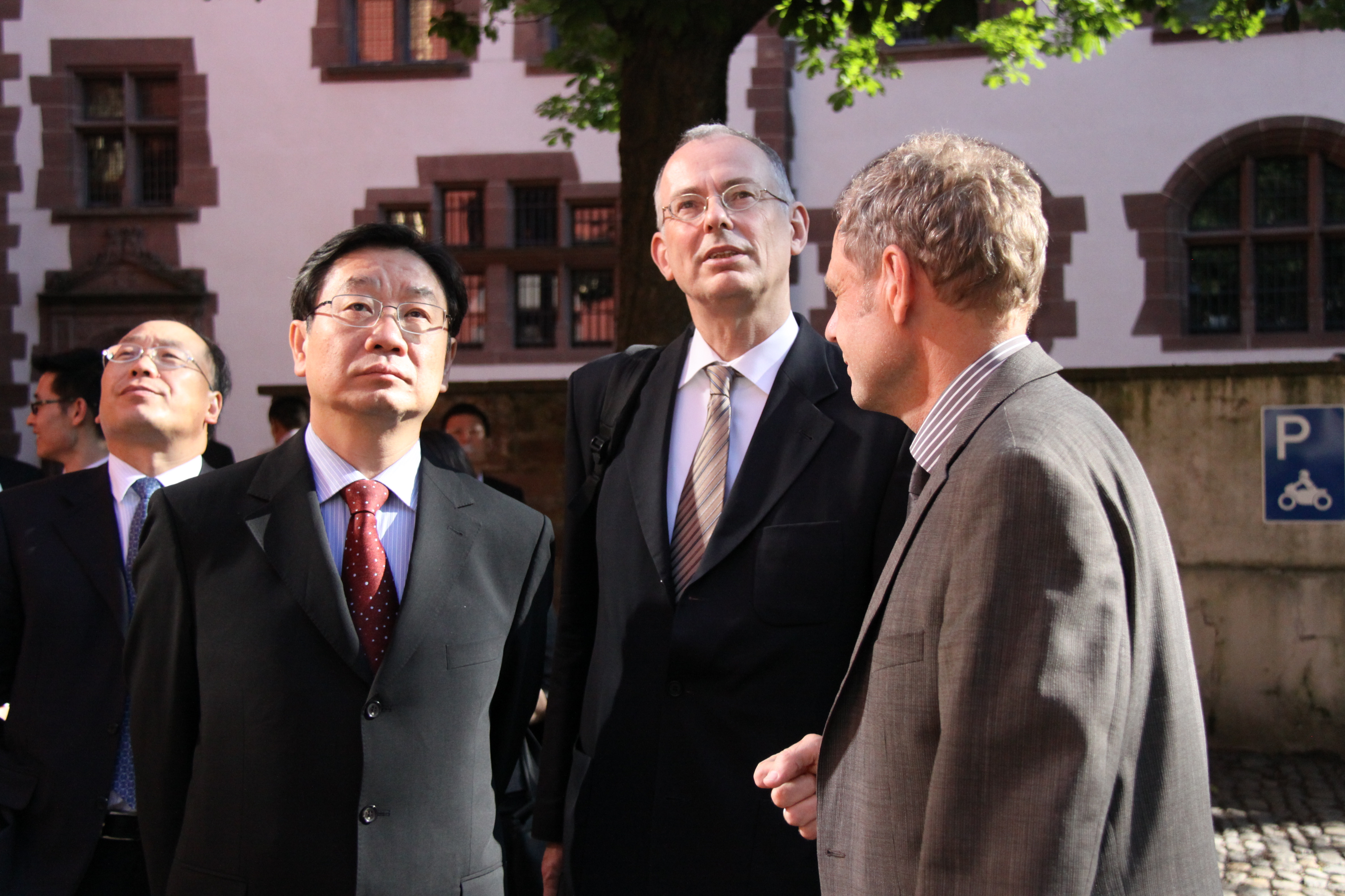 Delegations- und Austauschszene in Freiburg