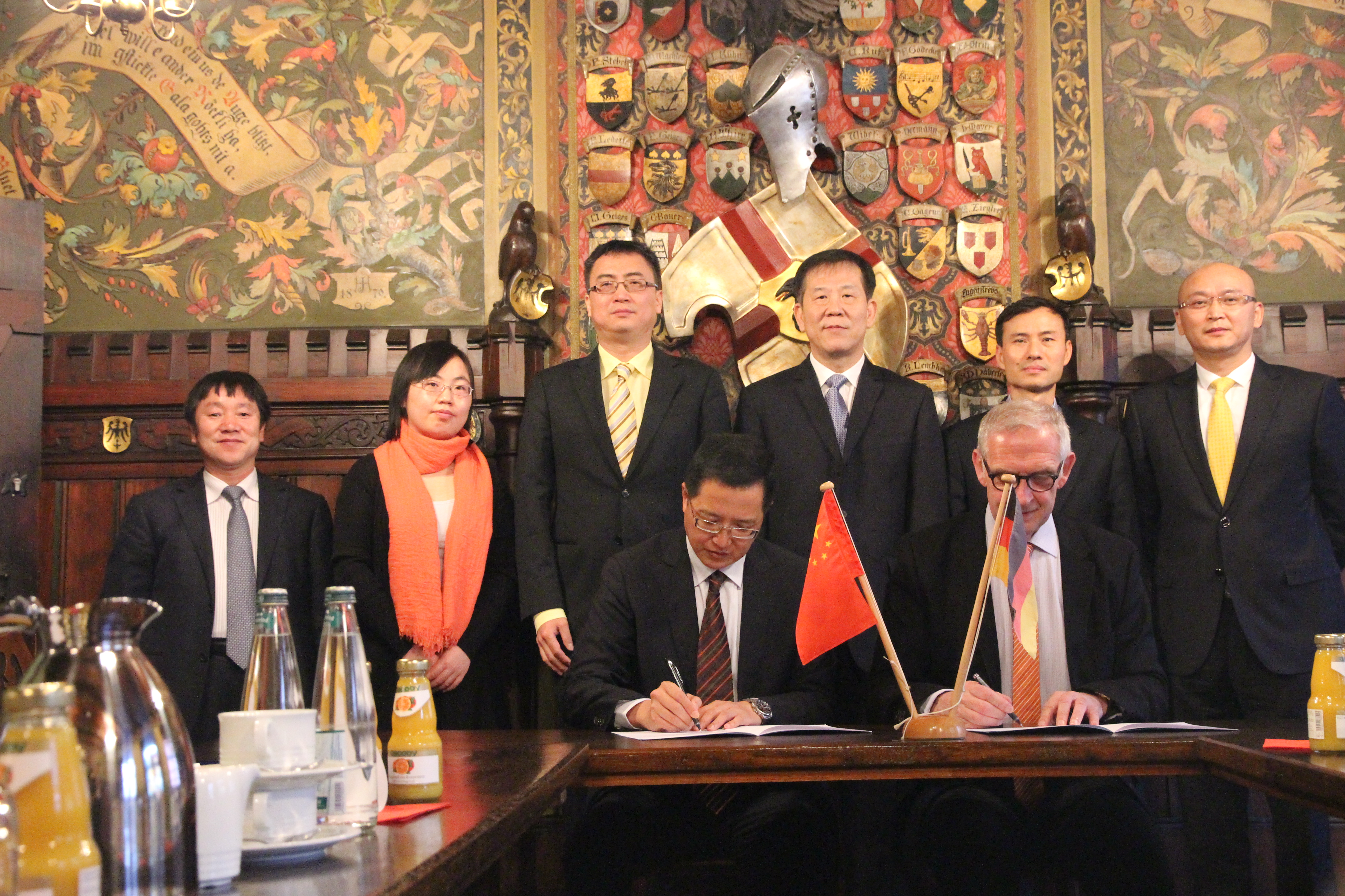 Kooperationsunterzeichnung zwischen Shenzhen und Freiburg