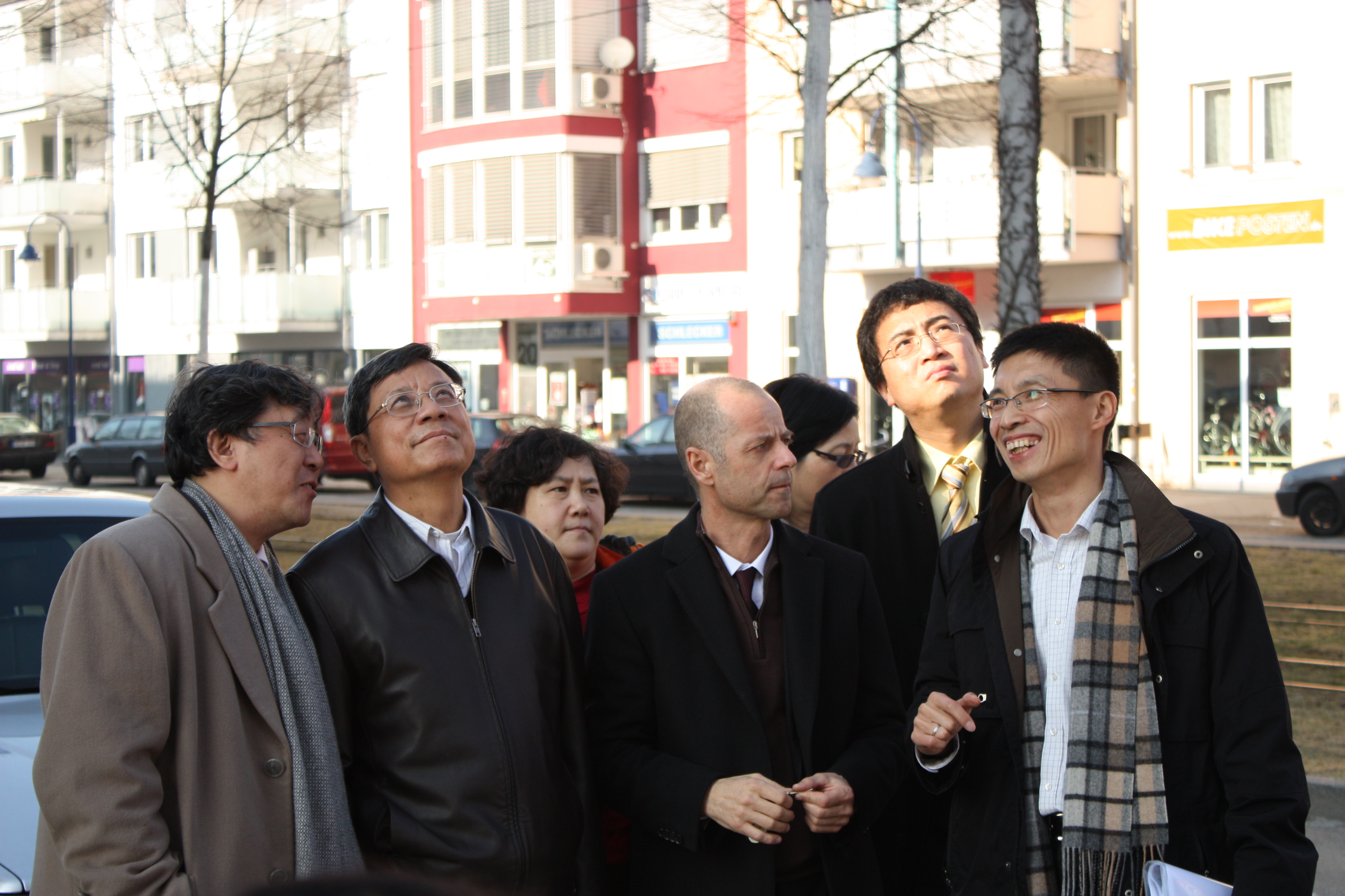 Besuch des chinesischen Bauministers in Freiburg